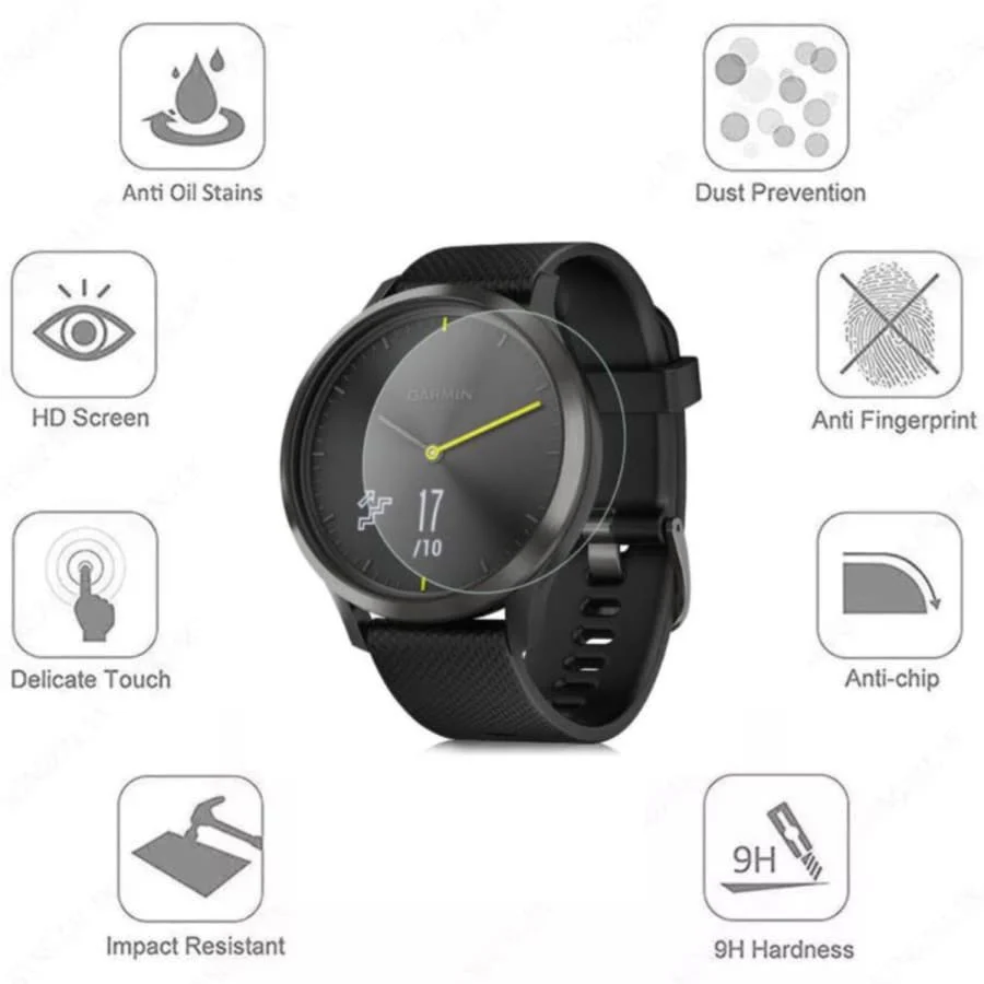 Screen Protectors for Garmin Vivomove HR (Pack of 2) - Image 2