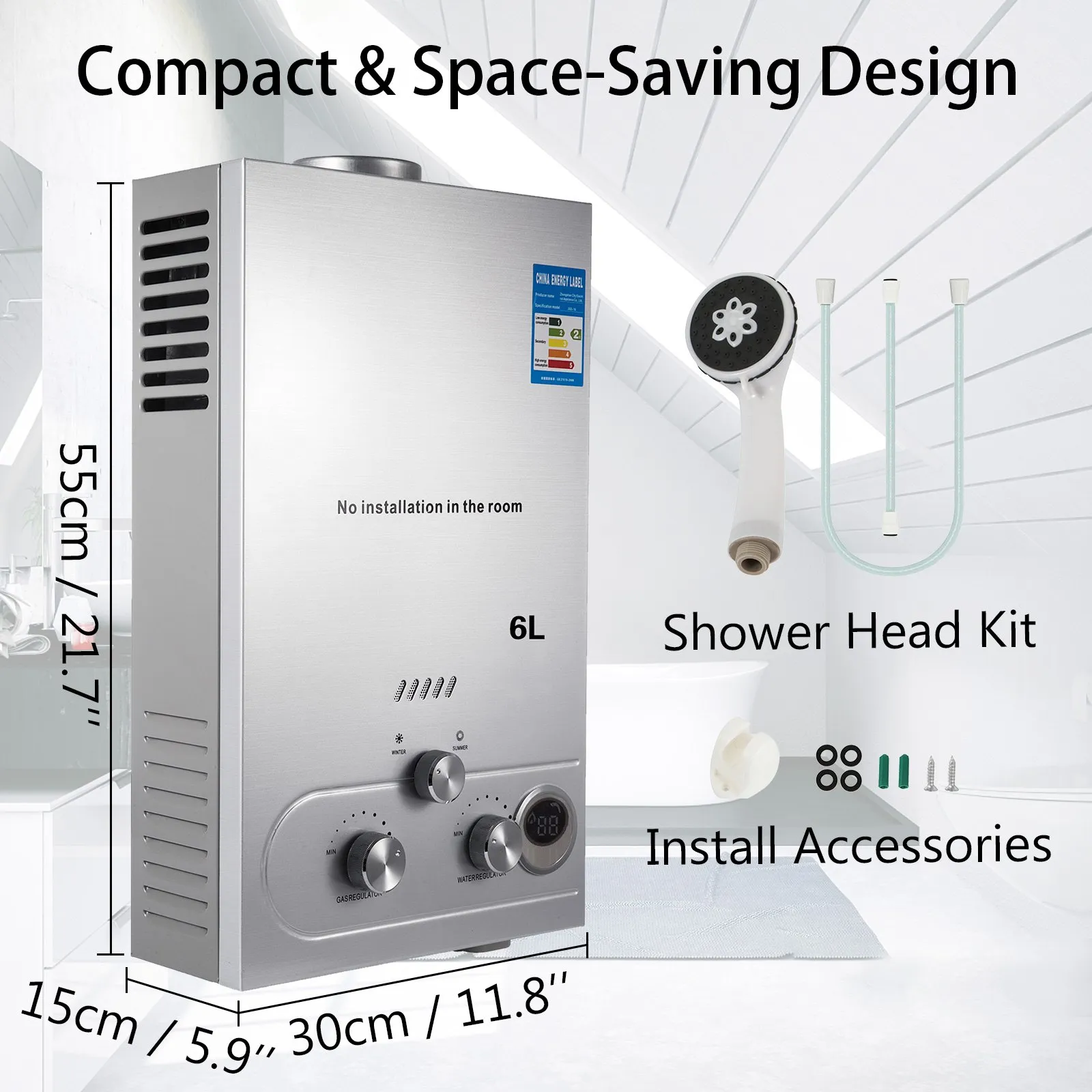 Gas Water Heating 6L - Image 8