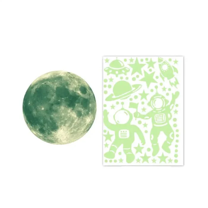 Glow in the Dark Space Themed Decals - Image 6