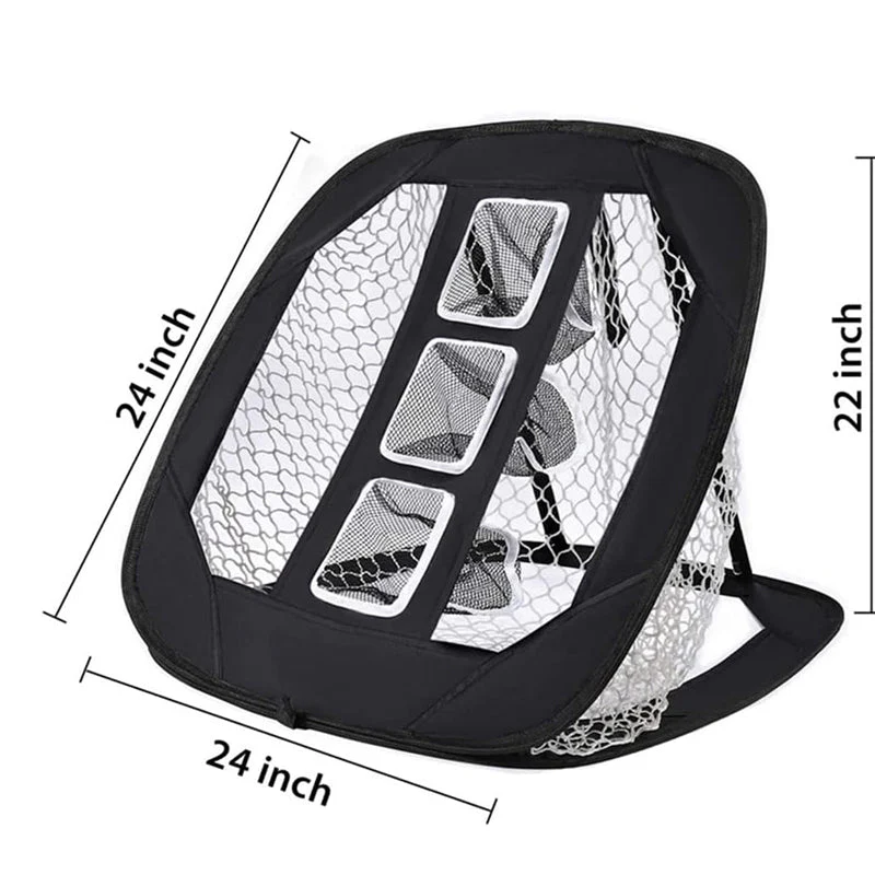 Golf Chipping Net 61×61cm – Foldable Indoor & Outdoor Golf Practice Target - Image 7