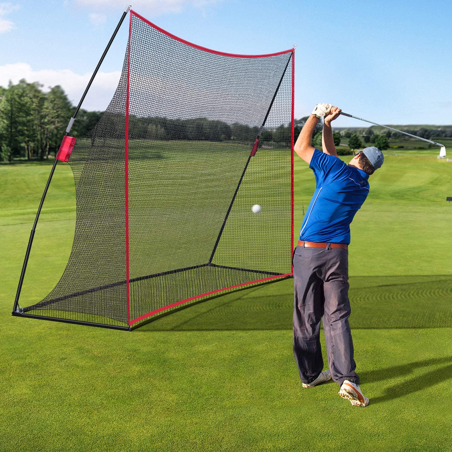 Golf Practice Net Golf Hitting Net - Image 8
