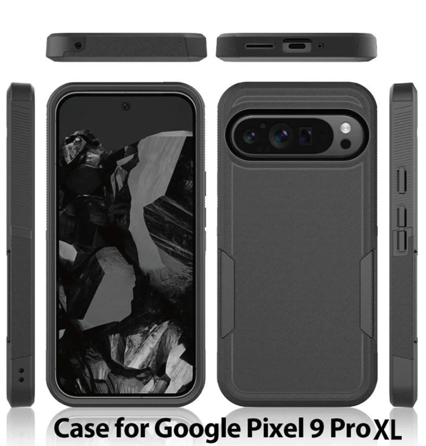 Google Pixel 9 Pro XL Dual Layer Armor Hard Case - Image 2