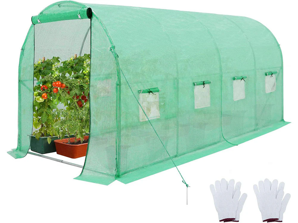 Greenhouse Tunnel Shed 4x2x2m - Image 2