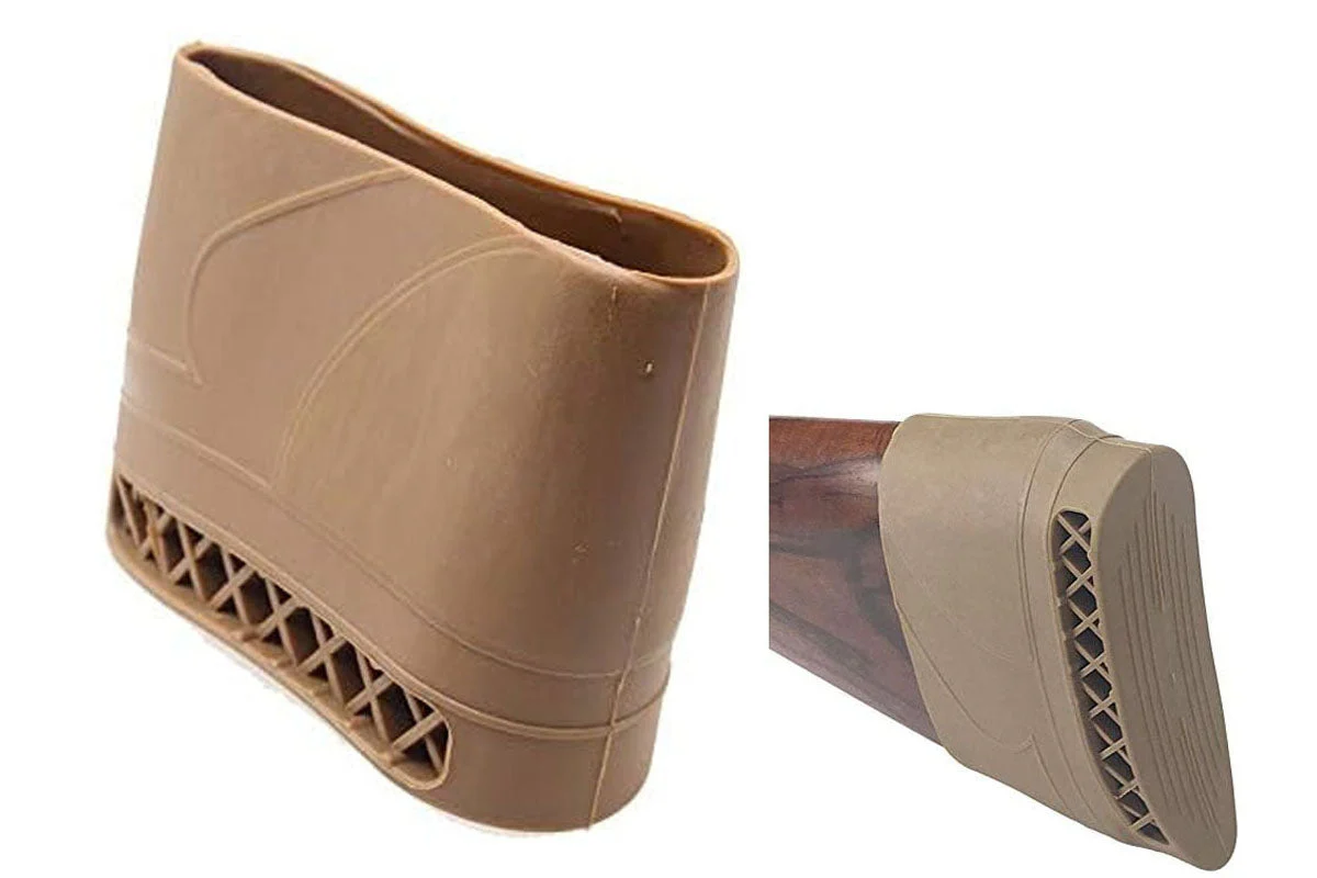 Gun Recoil Pad, Rubber Slip On Recoil Pad for Rifle, Shotgun and Butt Gun - Image 2