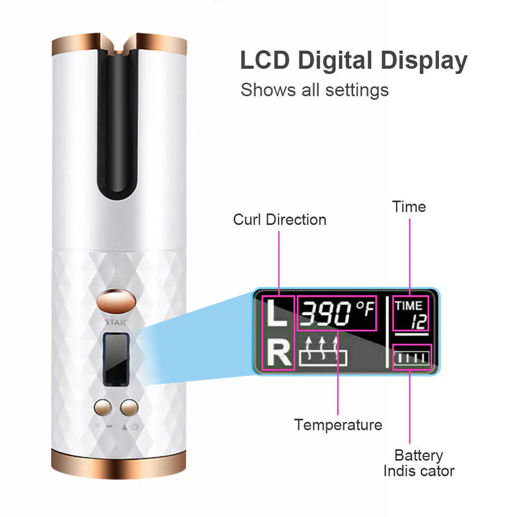 Hair Curler Cordless Automatic - Image 5