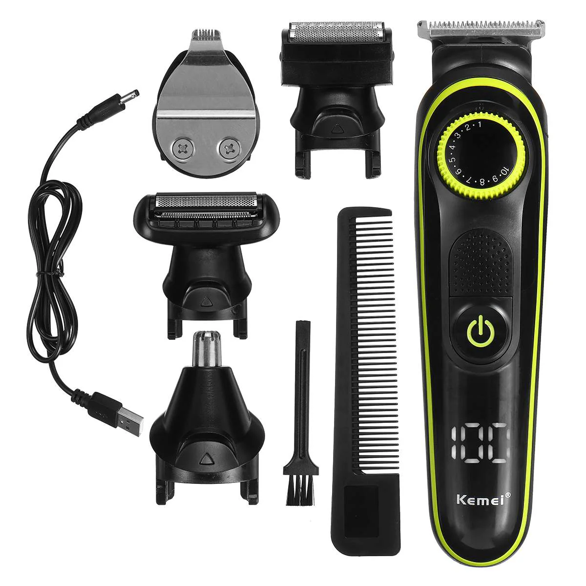 Hair Trimmer Shaver Clippers Cordless - Image 3
