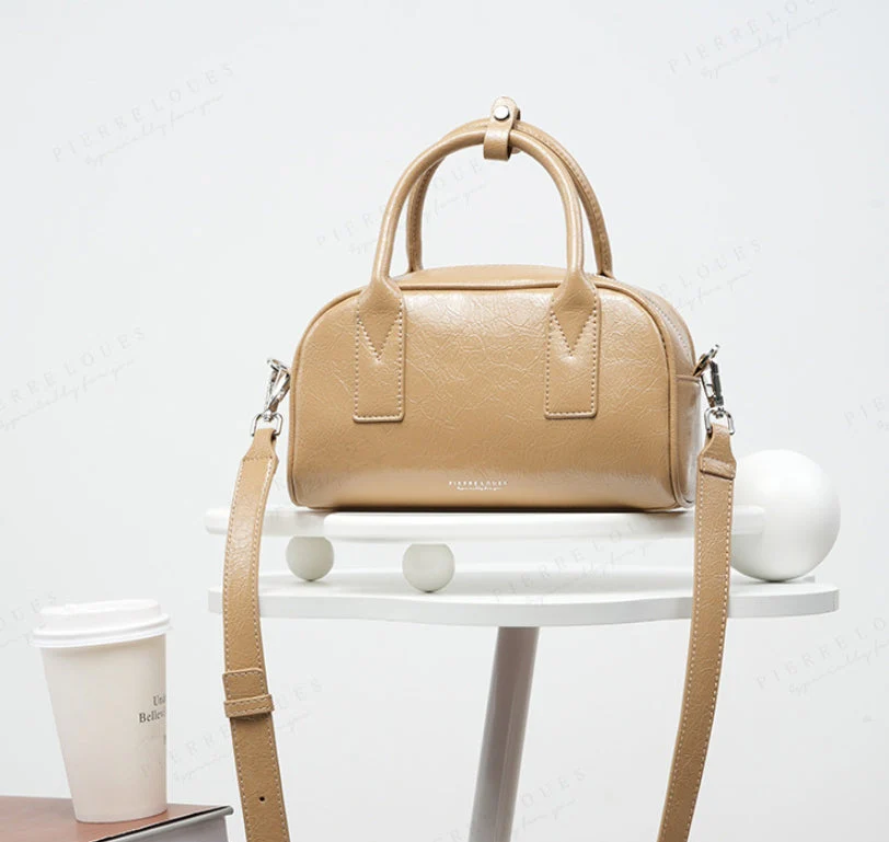 Handbags Women's Retro Crossbody Boston Bag - Image 2