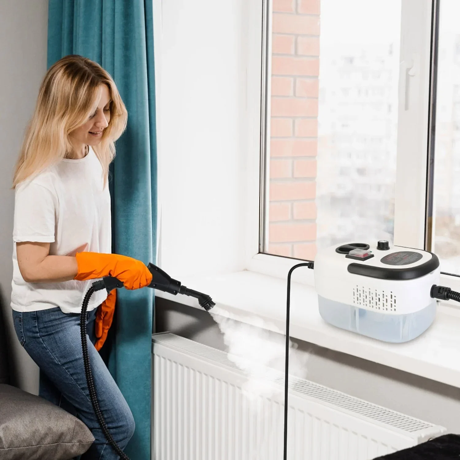 Handheld 2500W Steam Cleaner High Temperature Pressurized - Image 15