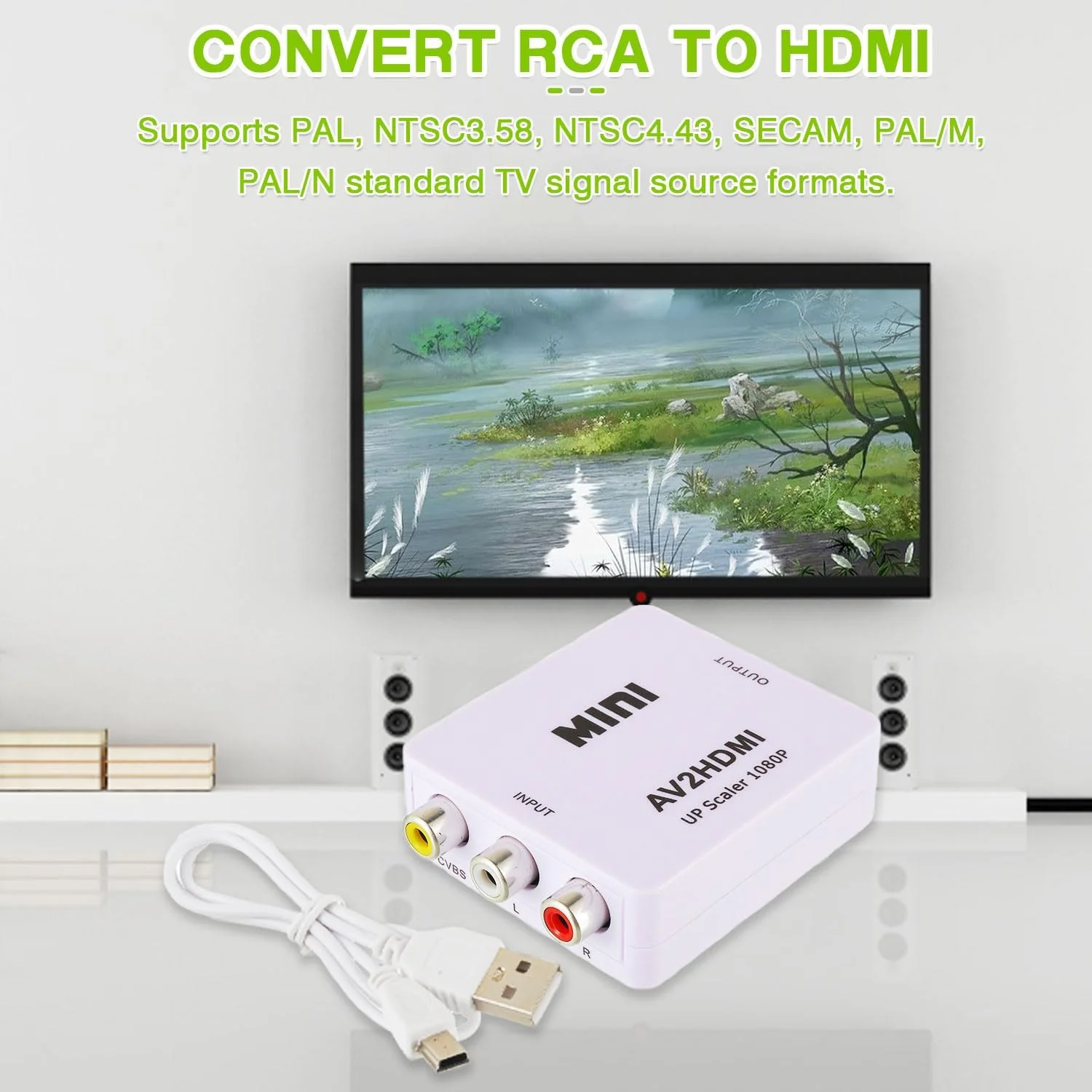 HDMI Converter - RCA to HDMI Adapter - Image 6