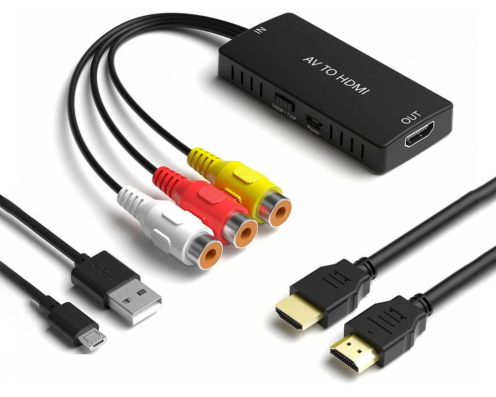 RCA to HDMI Converter AV to HDMI Adapter - Image 8