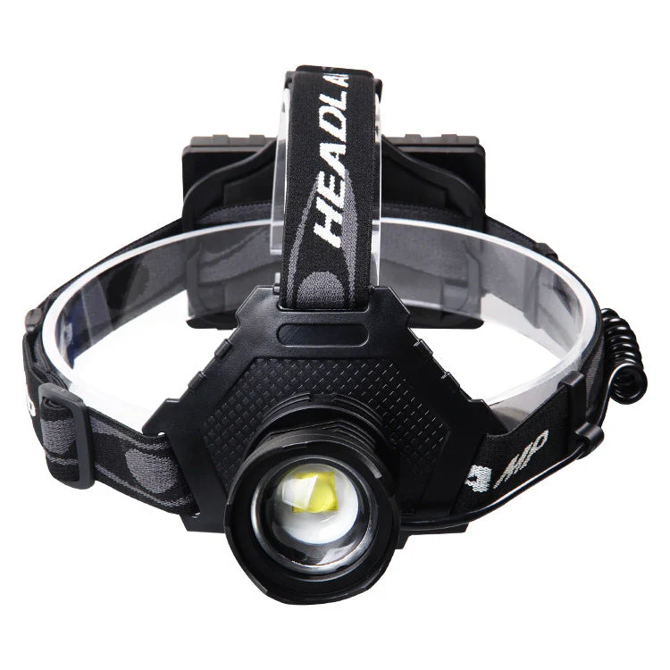 Headlamps XHP70 Super Bright Waterproof 3 x 18650 Batteris Adjustable Focus - Image 2