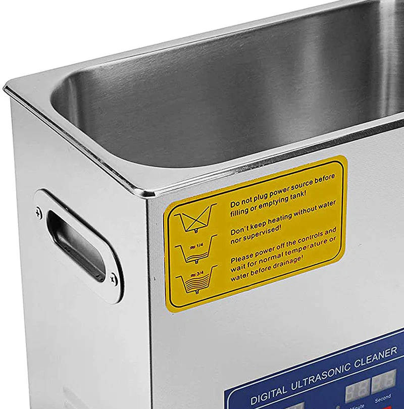 Heated Ultrasonic Cleaner 15L - Image 9