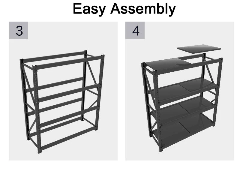 Heavy Duty Storage Shelving Warehouse Shelf Shelves Racking Racks 200*200*60cm Starter/Add-on - Image 8