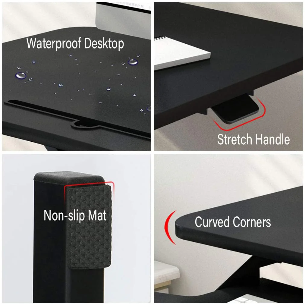 Height Adjustable computer desk - Image 6