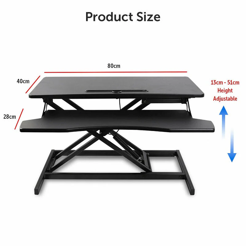 Height Adjustable Computer Desk Table - Image 4