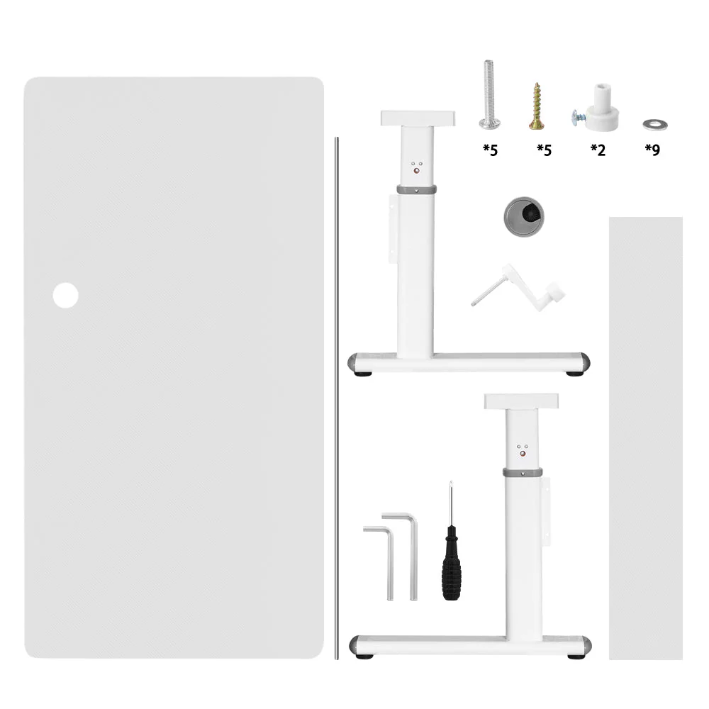 Height Adjustable Desk Table 100CM - Image 4