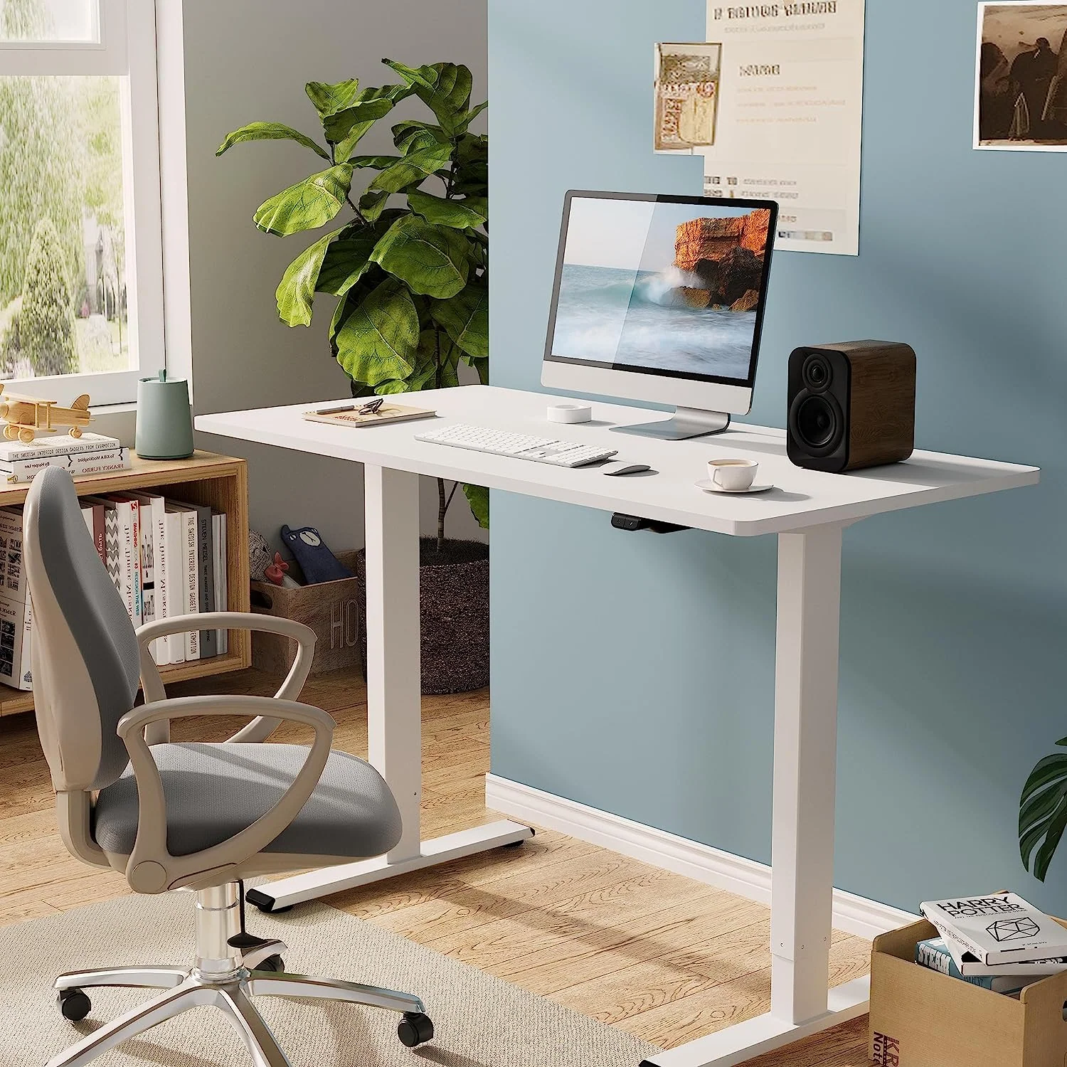 Height Adjustable Desk Table 120CM - Image 8
