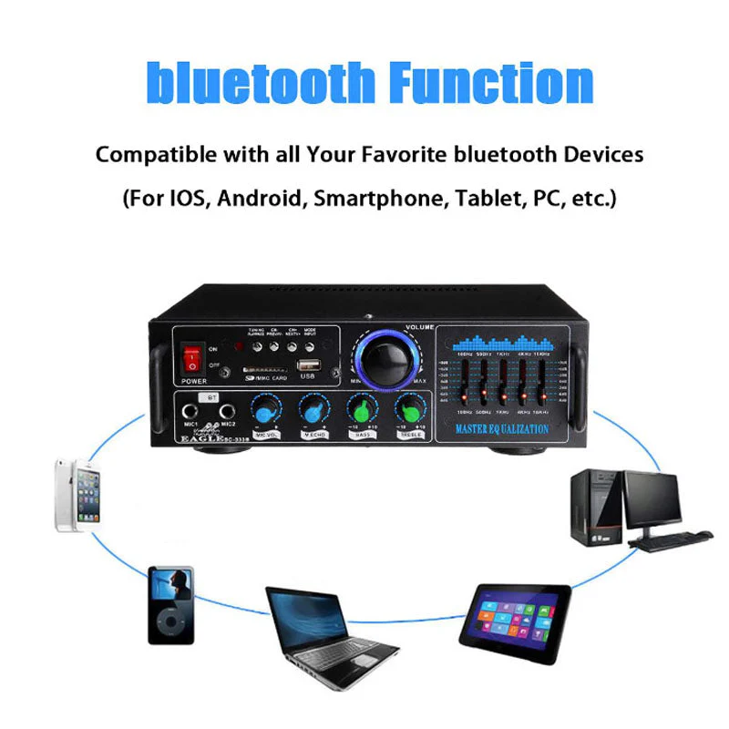 HiFi Stereo Amplifier Bluetooth - Image 4