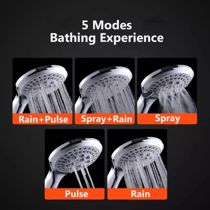 High Pressure Handheld Shower Head - Image 16