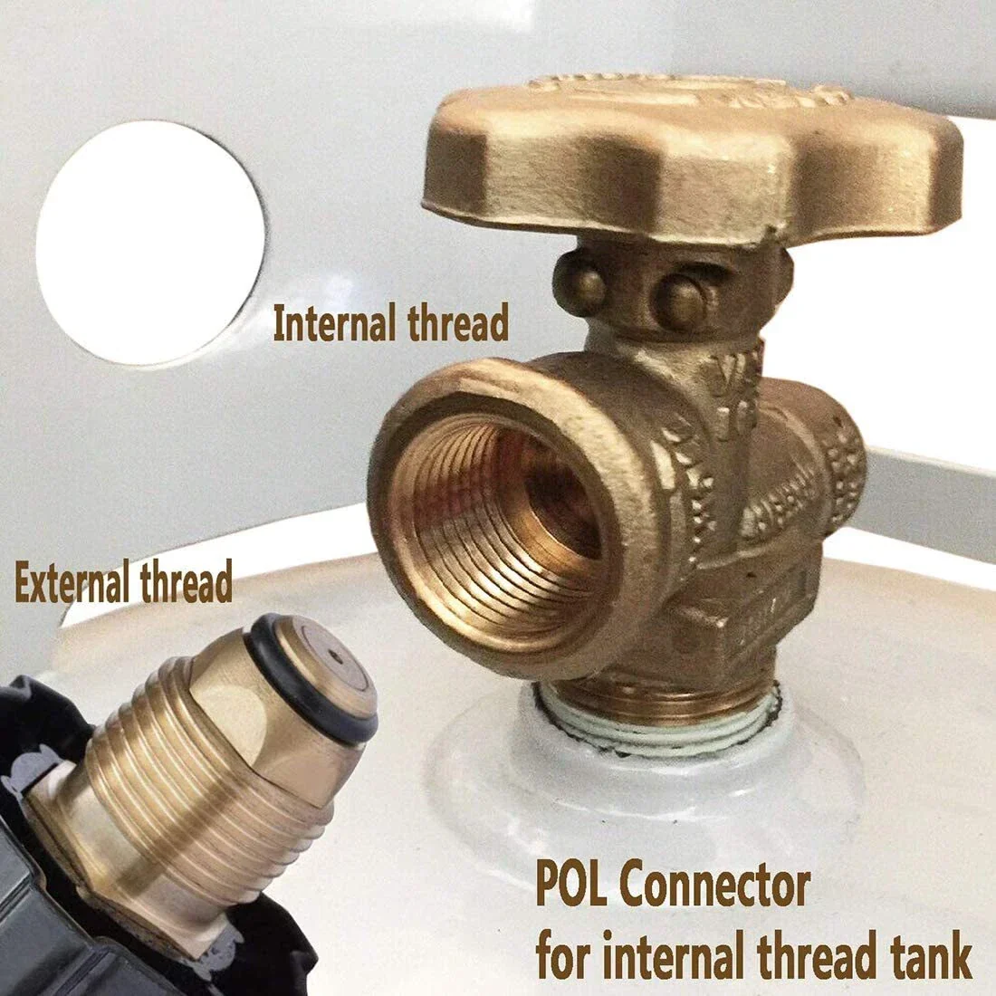 High Pressure Propane Regulator Hose 12ft - Image 10