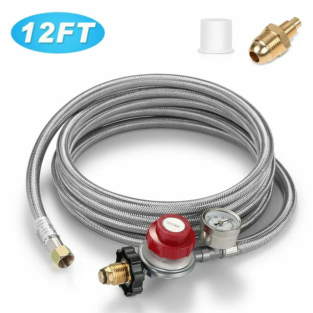 High Pressure Propane Regulator Hose 12ft - Image 16