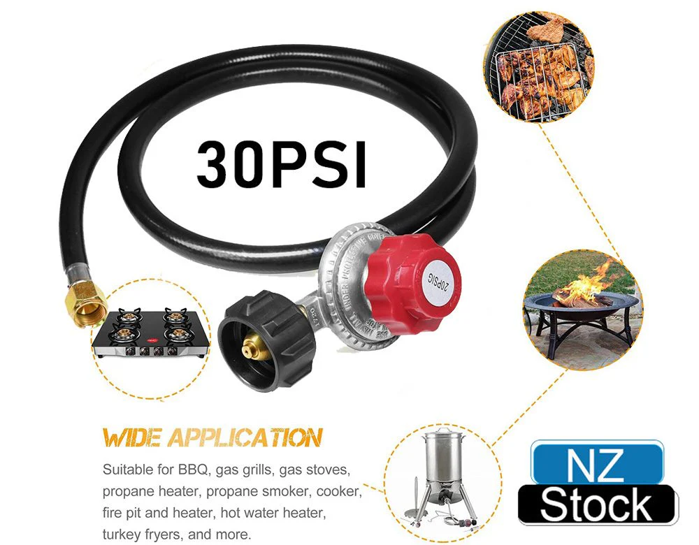 High Pressure Propane Regulator Hose Gauge - Image 12
