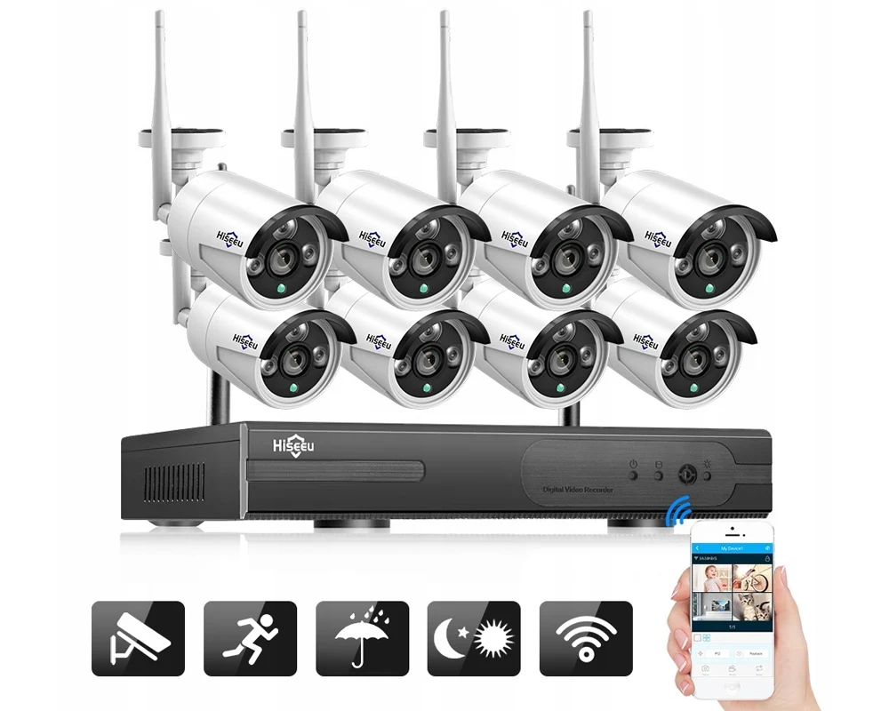Hiseeu Wireless Security Camera System - Image 10