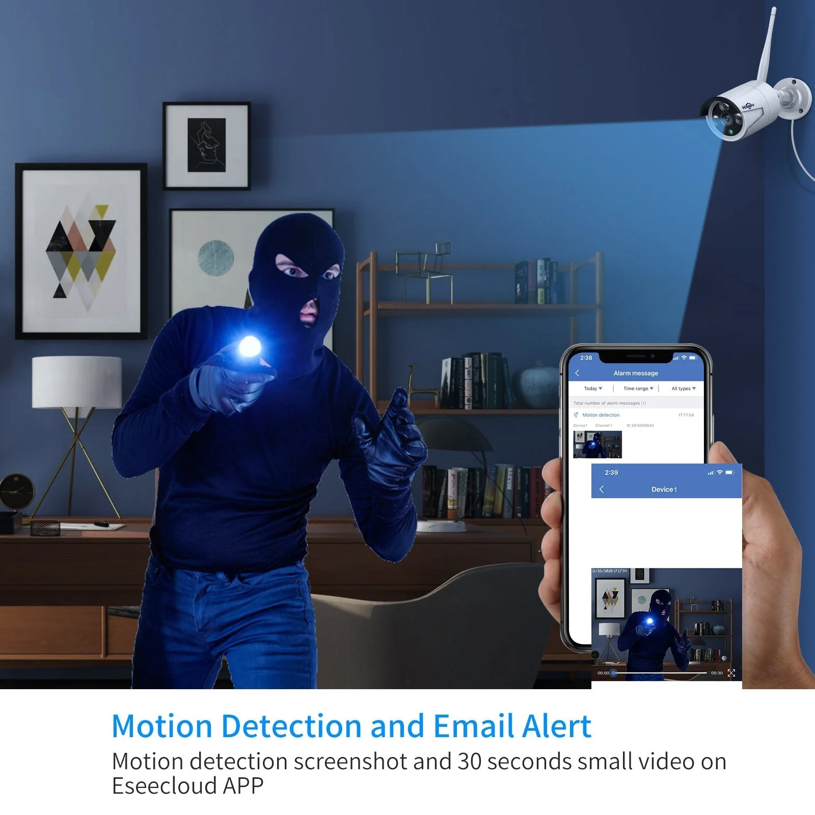 Hiseeu Wireless Security Camera System - Image 2
