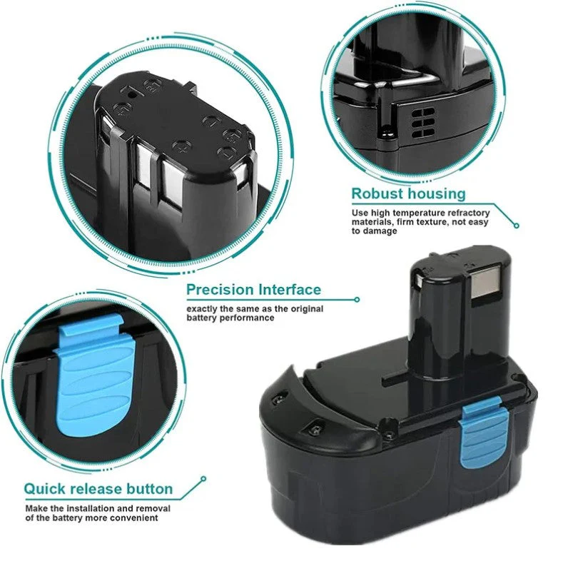 Hitachi EB14S 14.4V Replacement Battery - Image 2