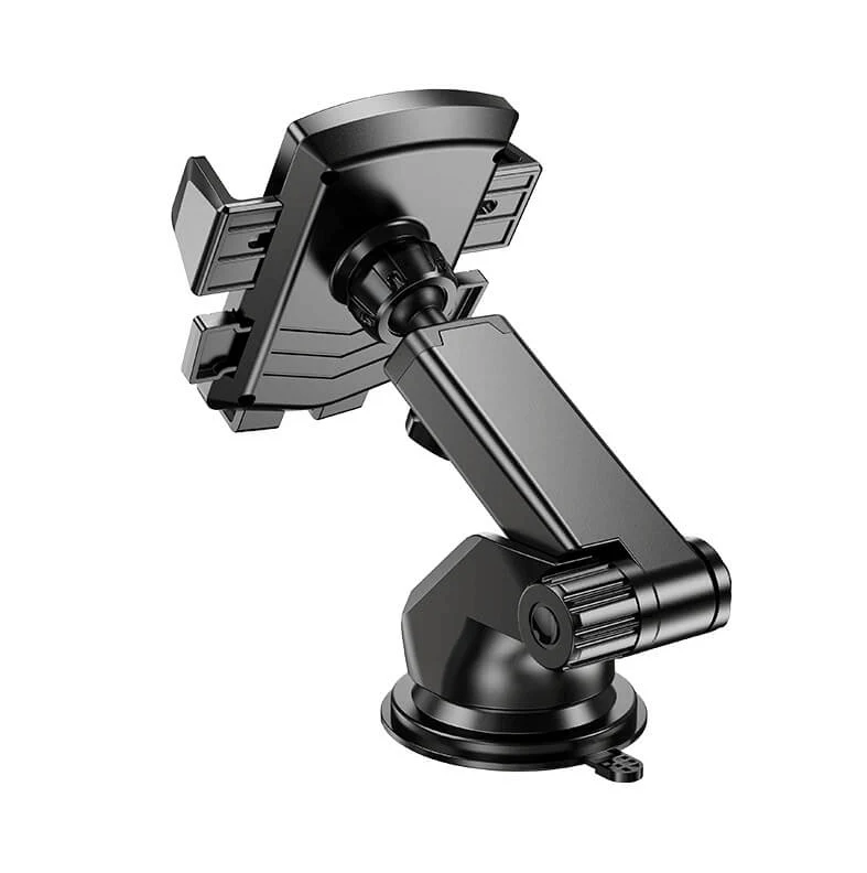 Hoco CA83 Car Phone Holder 4.5–7 Inch | Strong Clamp Dashboard & Windshield Mount - Image 6