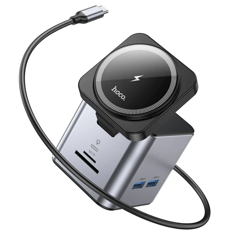 Hoco PD 100W 9 in 1 USB-C Multi Function Docking Station NZ – HB49 - Image 2