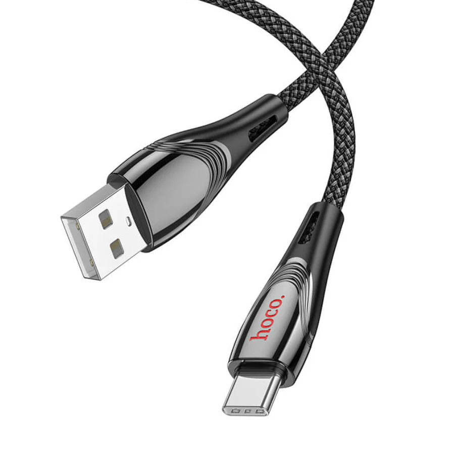 HOCO U133 USB-C Fast Charging Cable 3A 1.2m Braided NZ - Image 3
