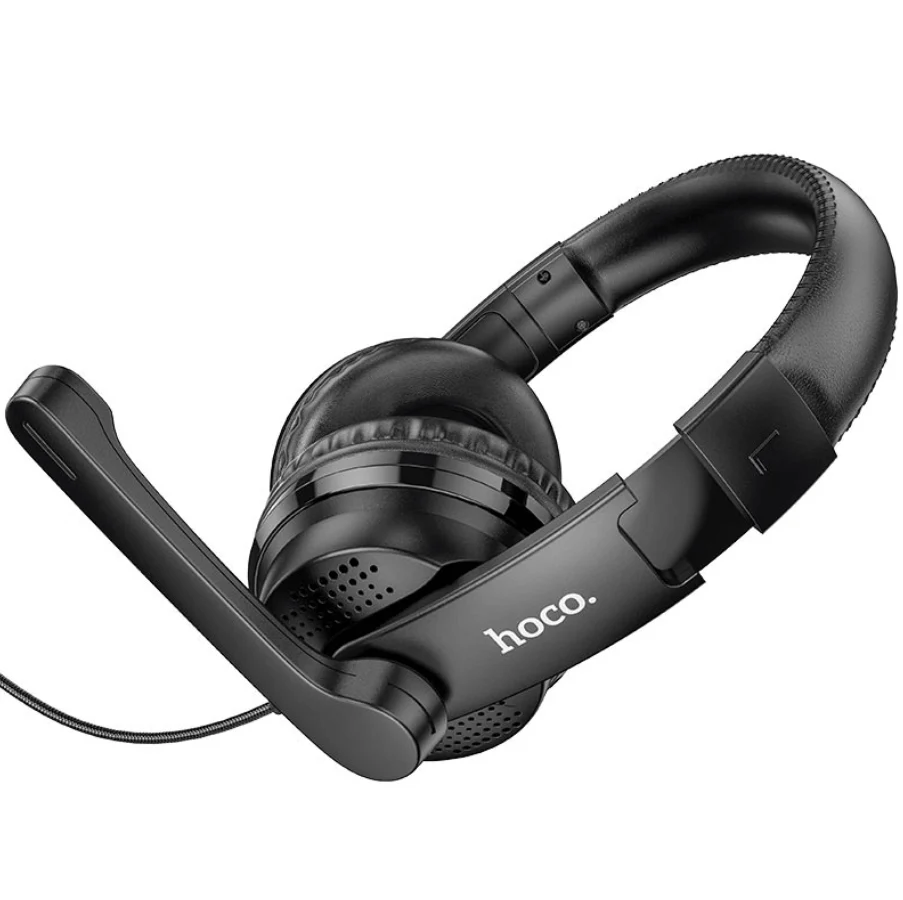 Hoco W103 Magic Tour Wired Headphones with Omnidirectional Microphone - Image 2
