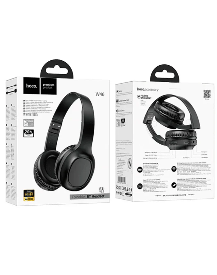 Hoco W46 Bluetooth Headset NZ – Wireless Headphone - Image 4
