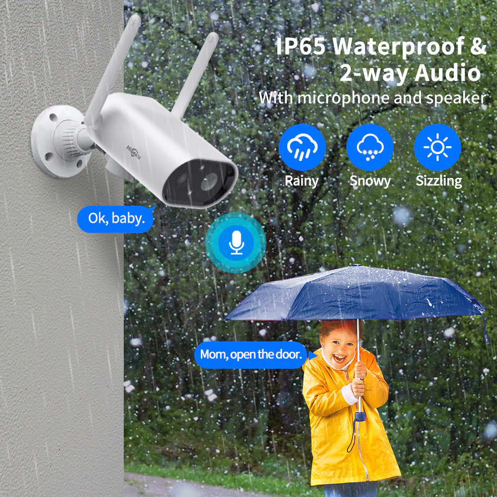 Home Security Camera Rechargeable Outdoor Waterproof Security Camera - Image 4