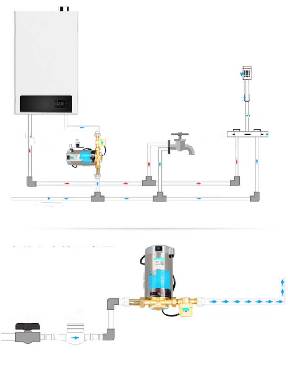 Hot Water Booster Pump 120W - Image 3
