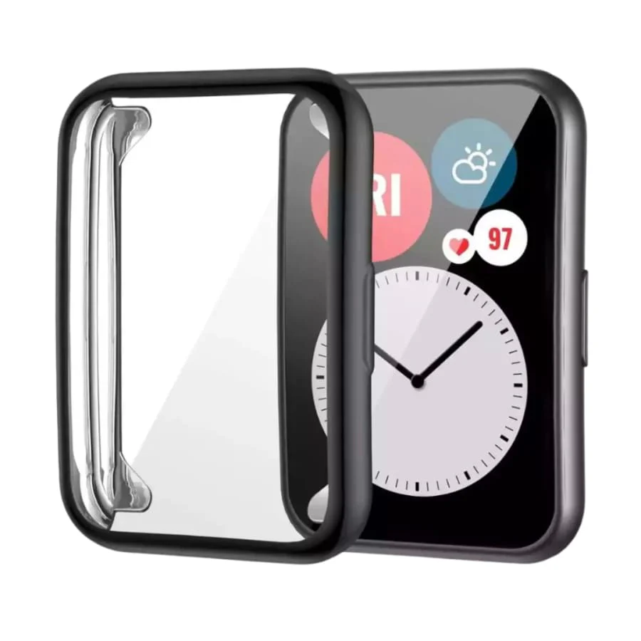 Protective Case for Huawei Watch Fit 2 (Black) - Image 4