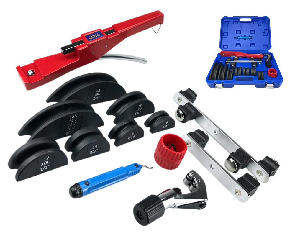 HVAC Pipe Tube Bender Tool Set - Image 2