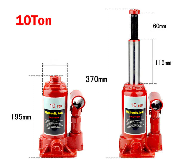 Hydraulic Bottle Jack 10 Ton - Image 4