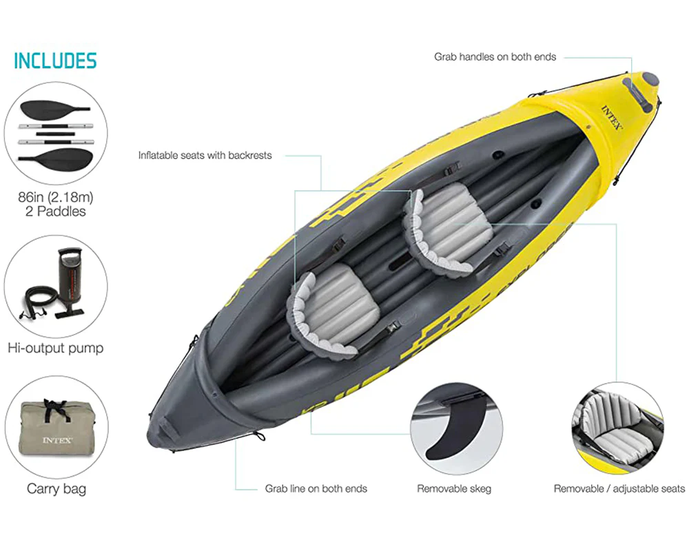 Inflatable Kayak 2 Persons - Image 8