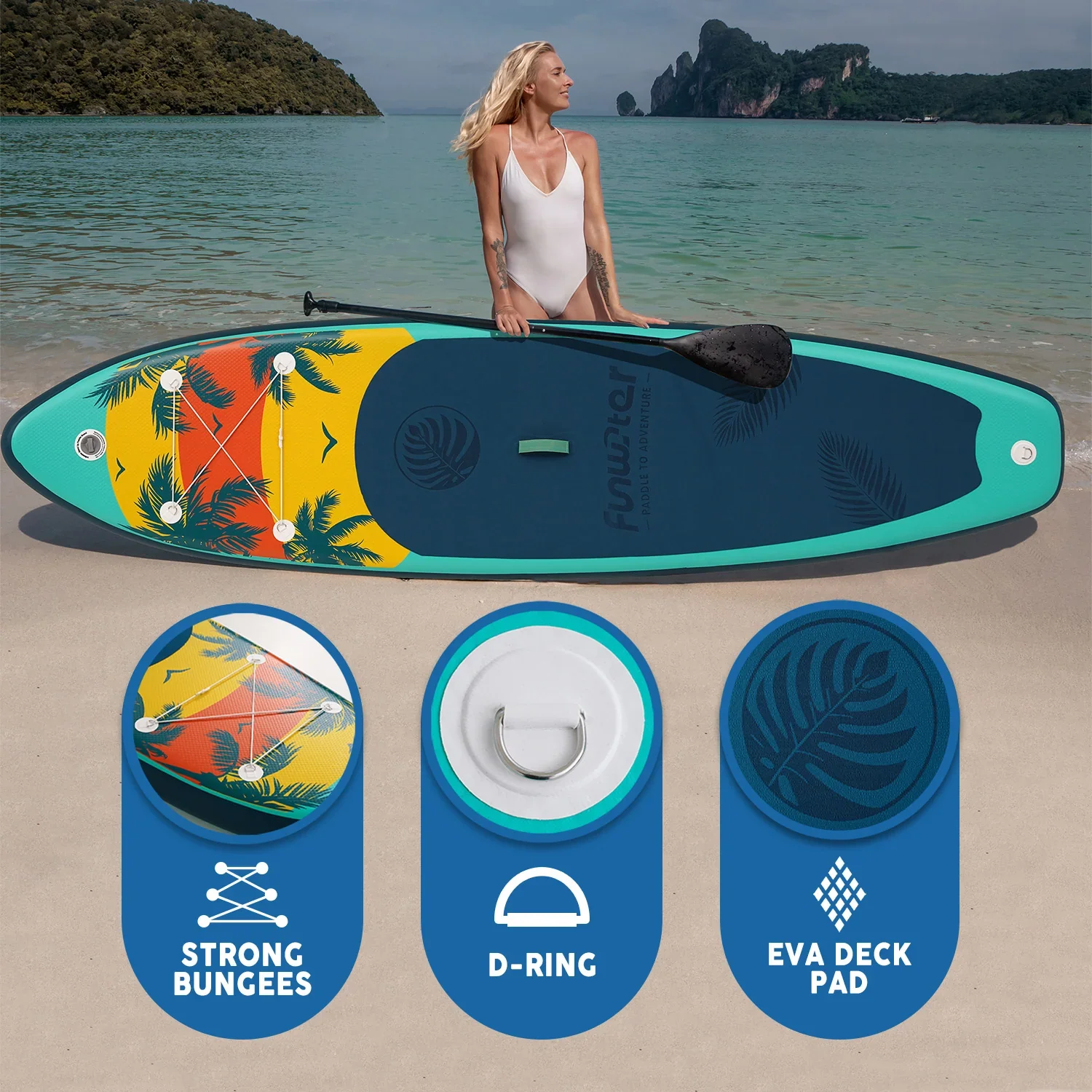 Inflatable Paddle Board SUP Board - Image 8