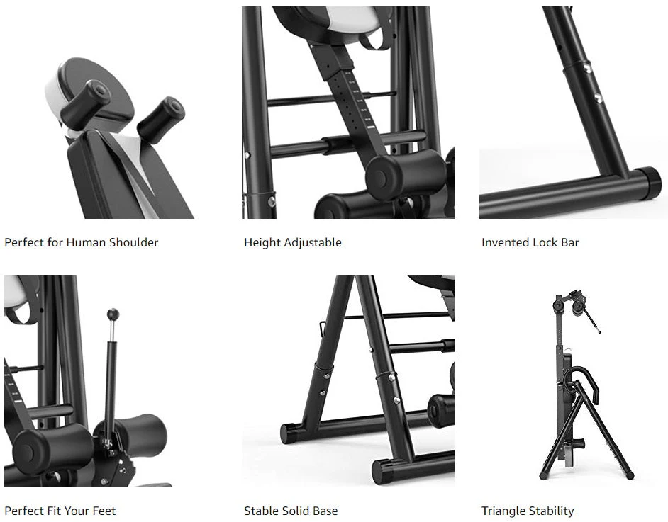 Inversion Table with Headrest Gravity Inversion Table - Image 11