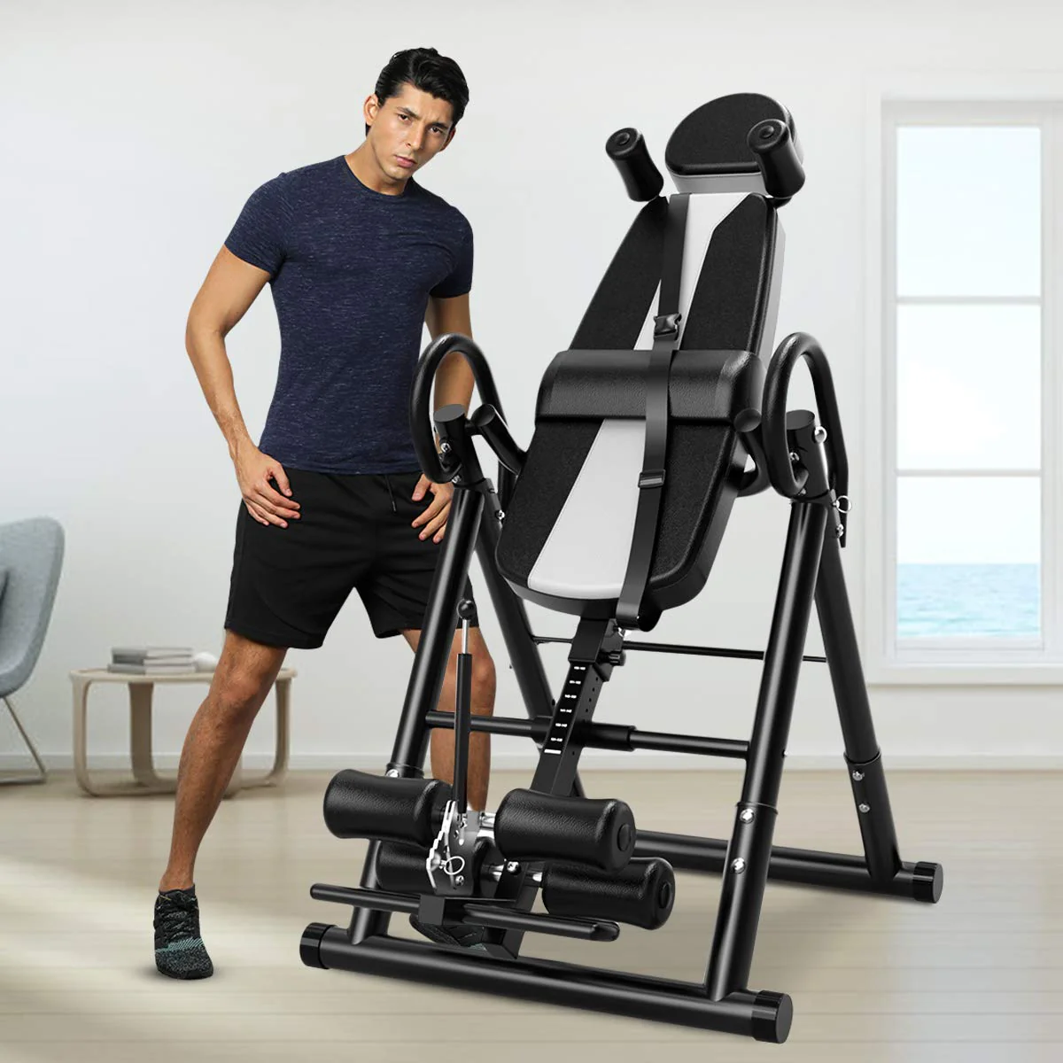 Inversion Table with Headrest Gravity Inversion Table - Image 12