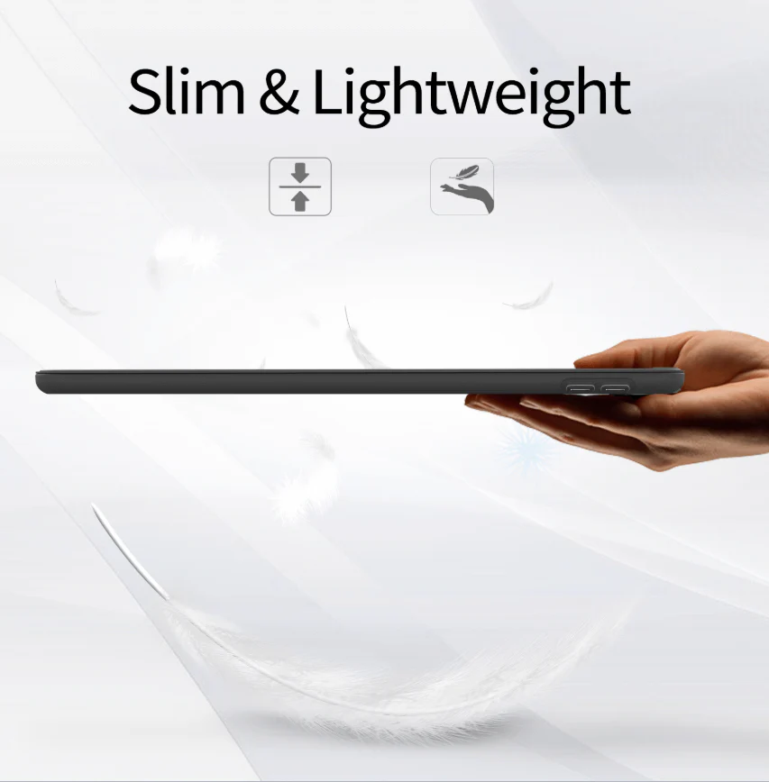 iPad 10.2 9th Gen Ultra Slim Smart Case – Trifold Protective Cover - Image 4