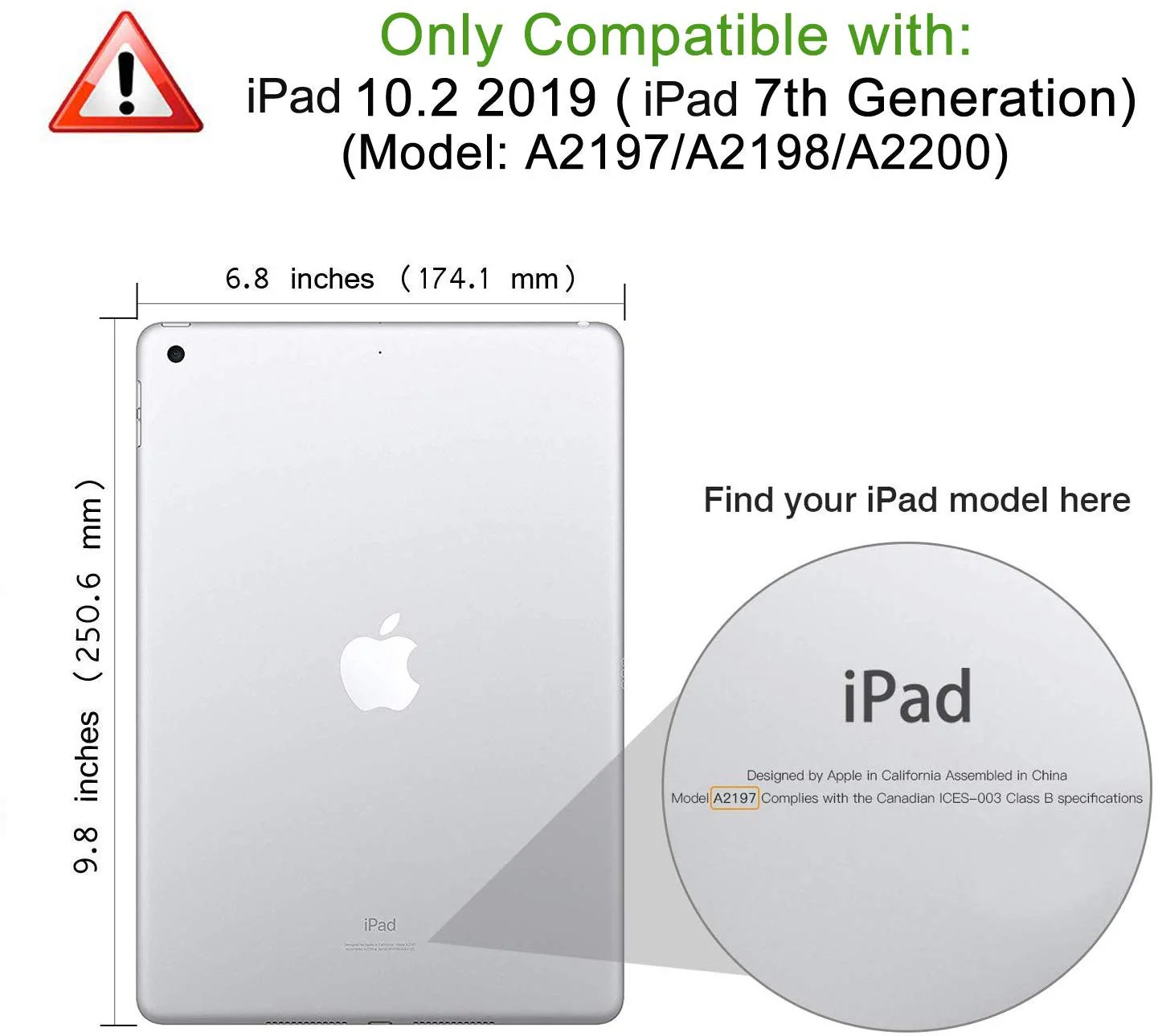 iPad 10.2 Case Rugged Shockproof Case - Image 2