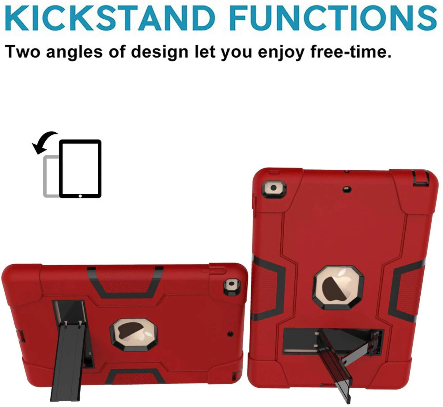 iPad 10.2 Case Rugged Shockproof Case - Image 4