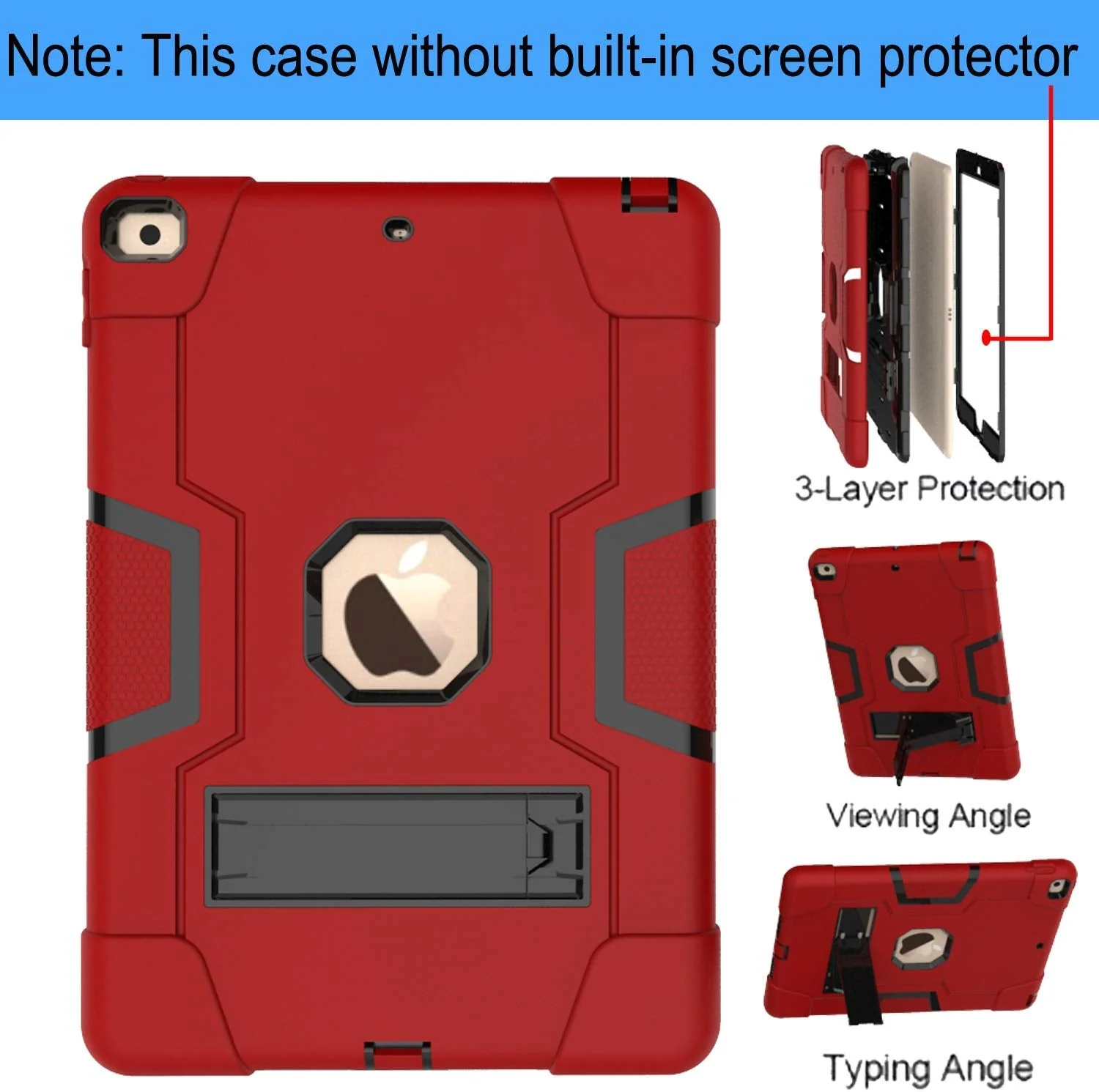 iPad 10.2 Case Rugged Shockproof Case - Image 5
