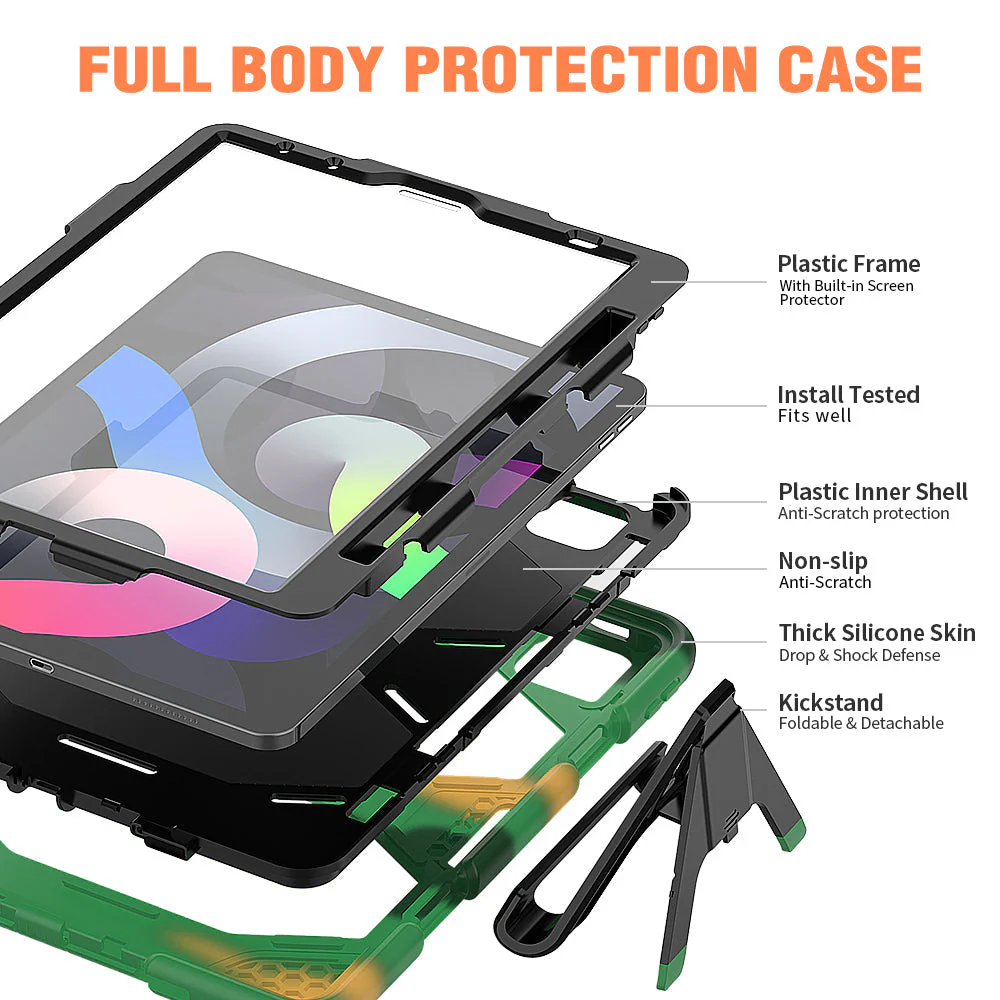 iPad 10.2 Case Rugged Shockproof Case - Image 3