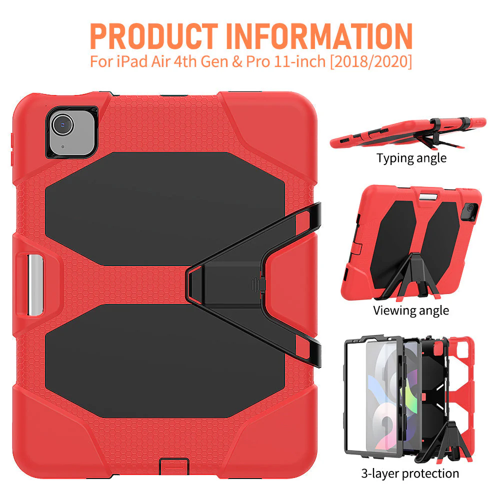 iPad 10.2 Case Rugged Shockproof Case - Image 4