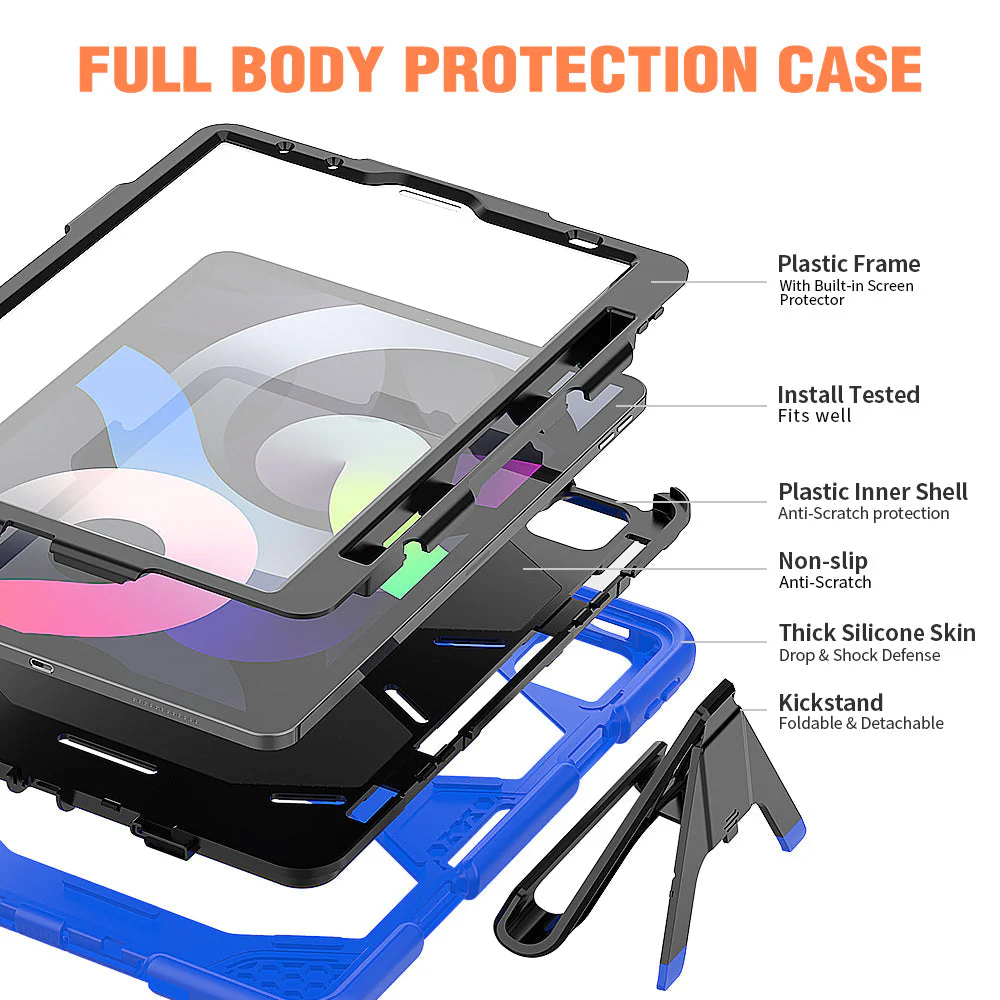 iPad 10.2 Case Rugged Shockproof Case - Image 4
